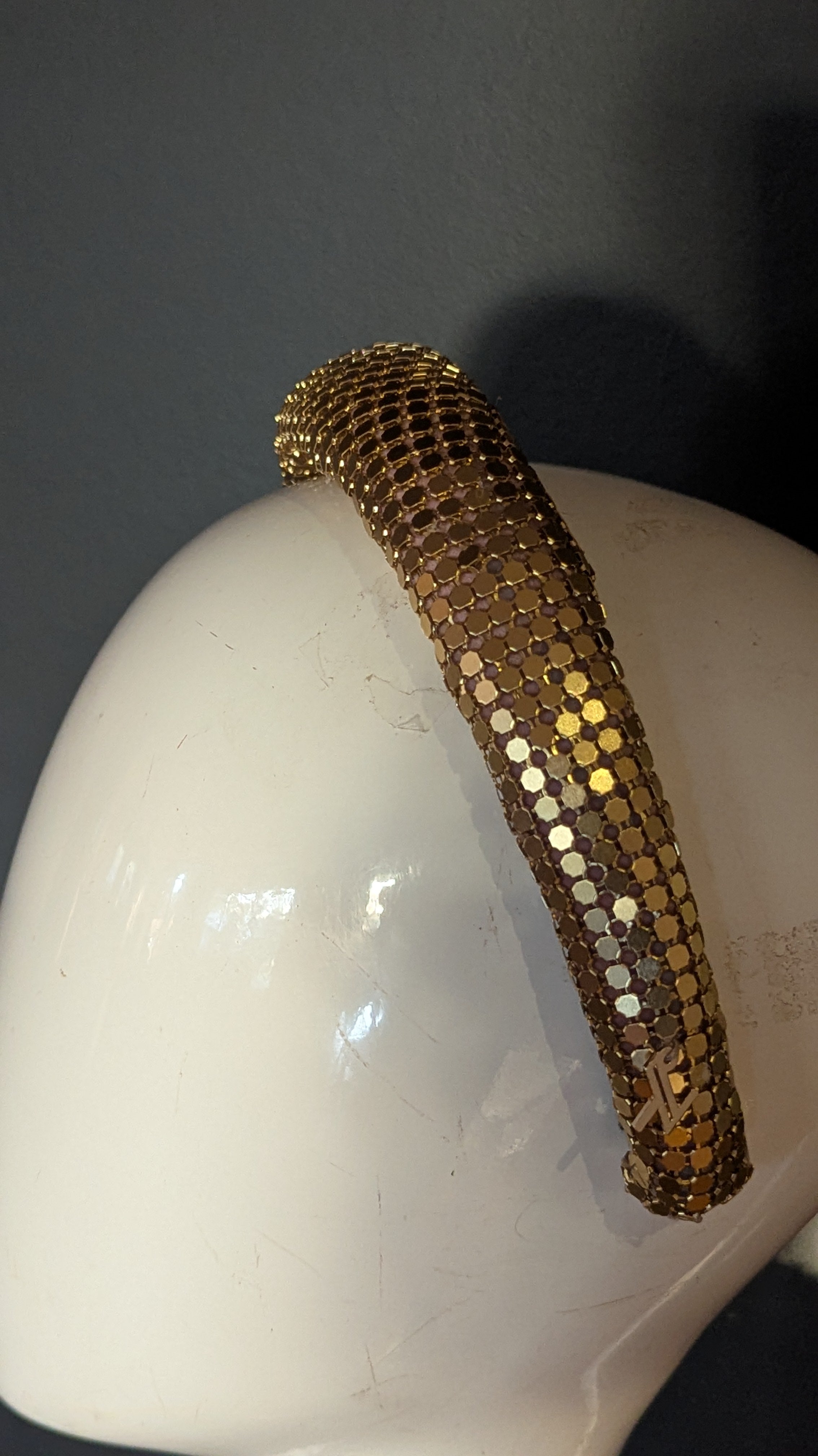 Golden Glomesh Shimmer Band