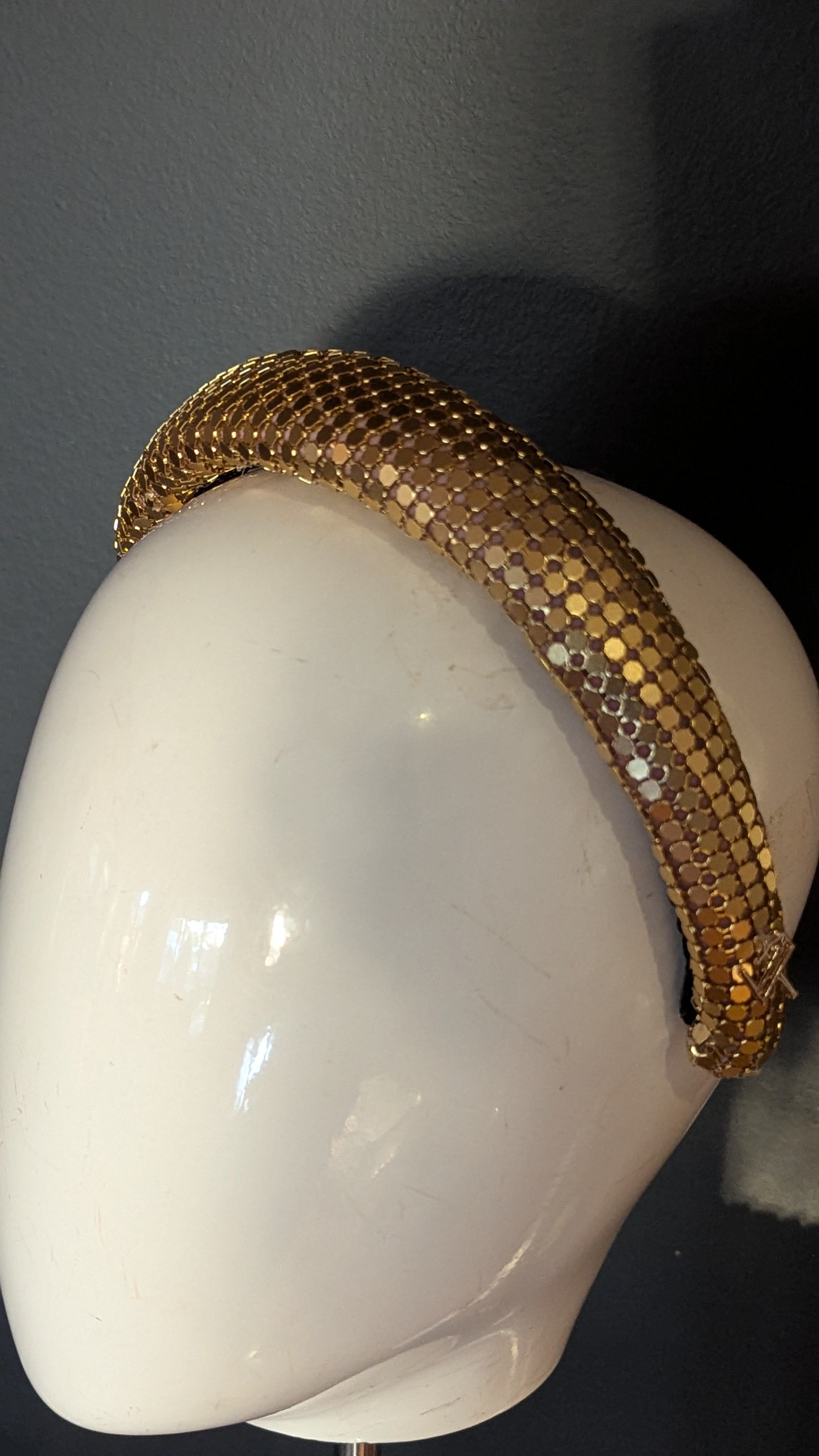 Golden Glomesh Shimmer Band