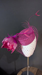 Magenta Deep Pink Wide Rose Cocktail Base