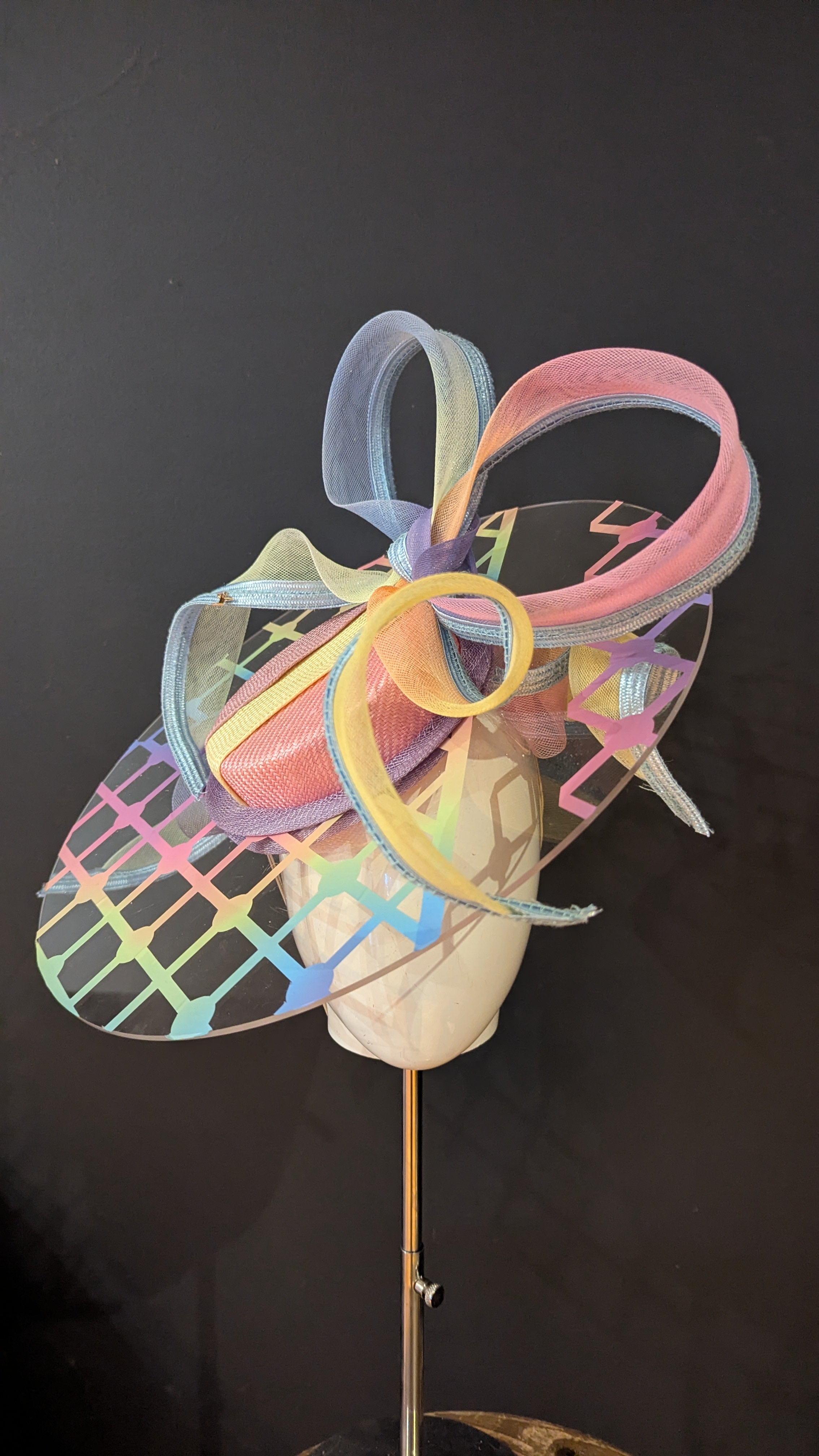 Pastel Sorbet Celebration Acrylic Brim