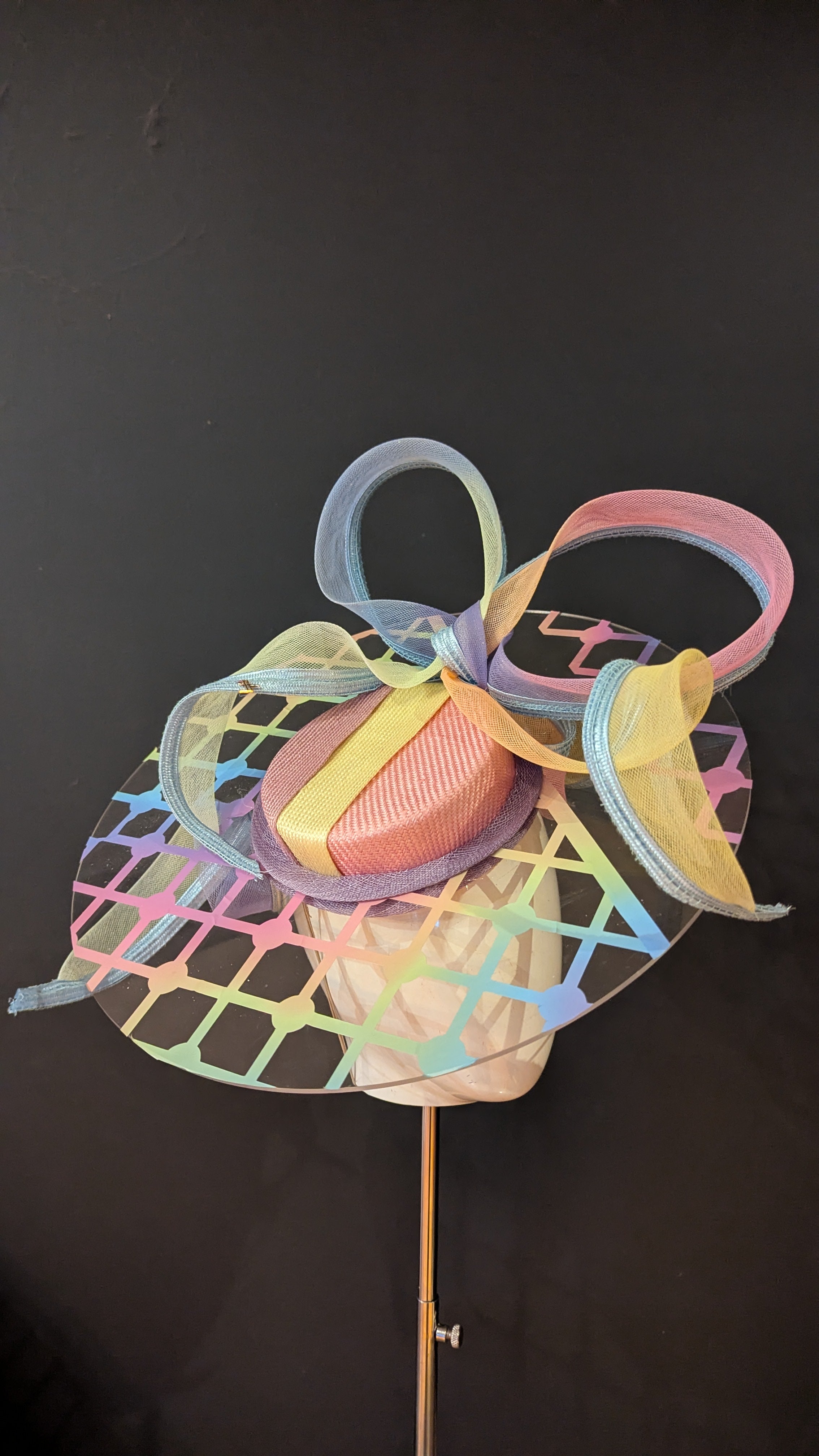 Pastel Sorbet Celebration Acrylic Brim