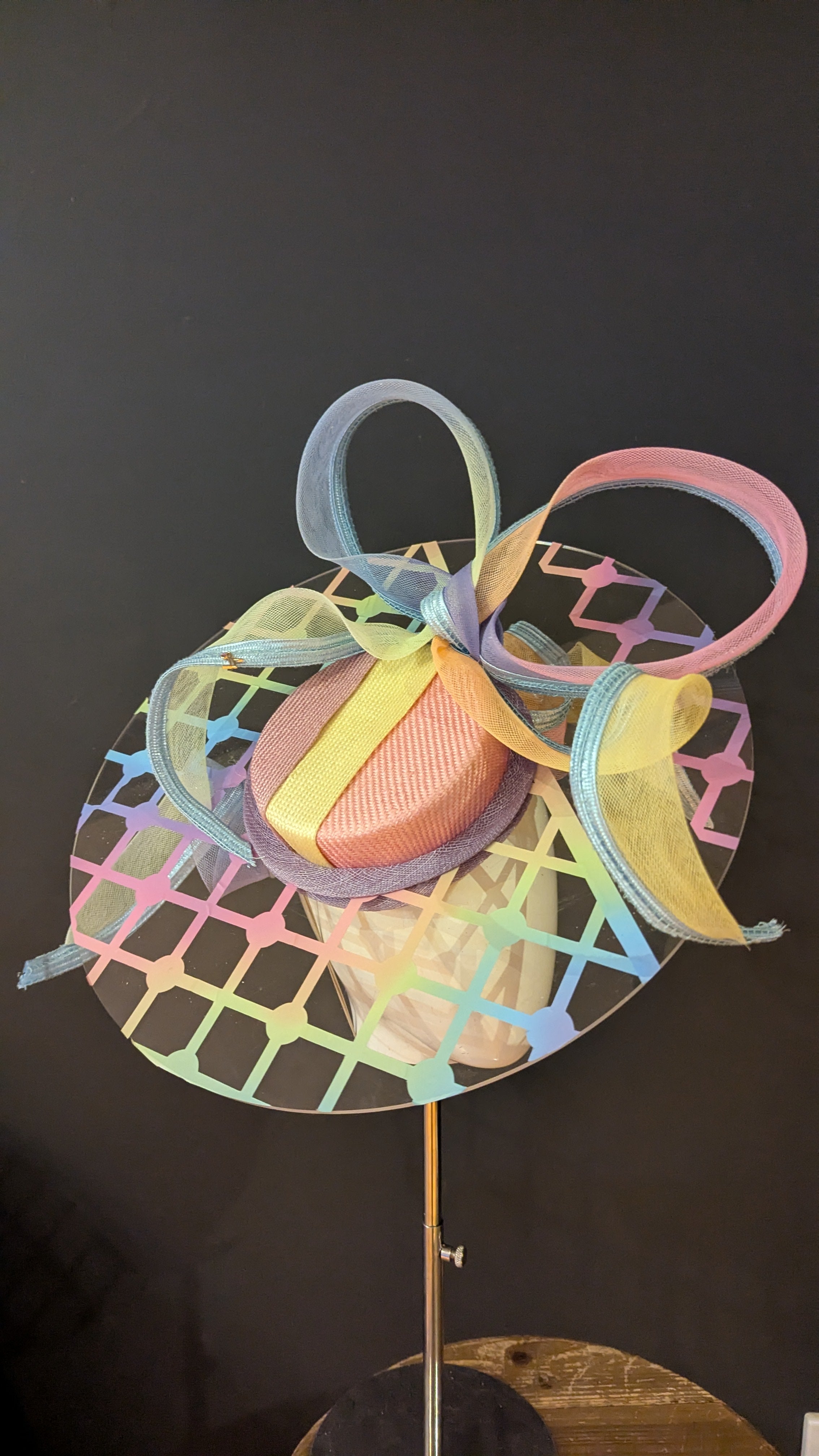 Pastel Sorbet Celebration Acrylic Brim