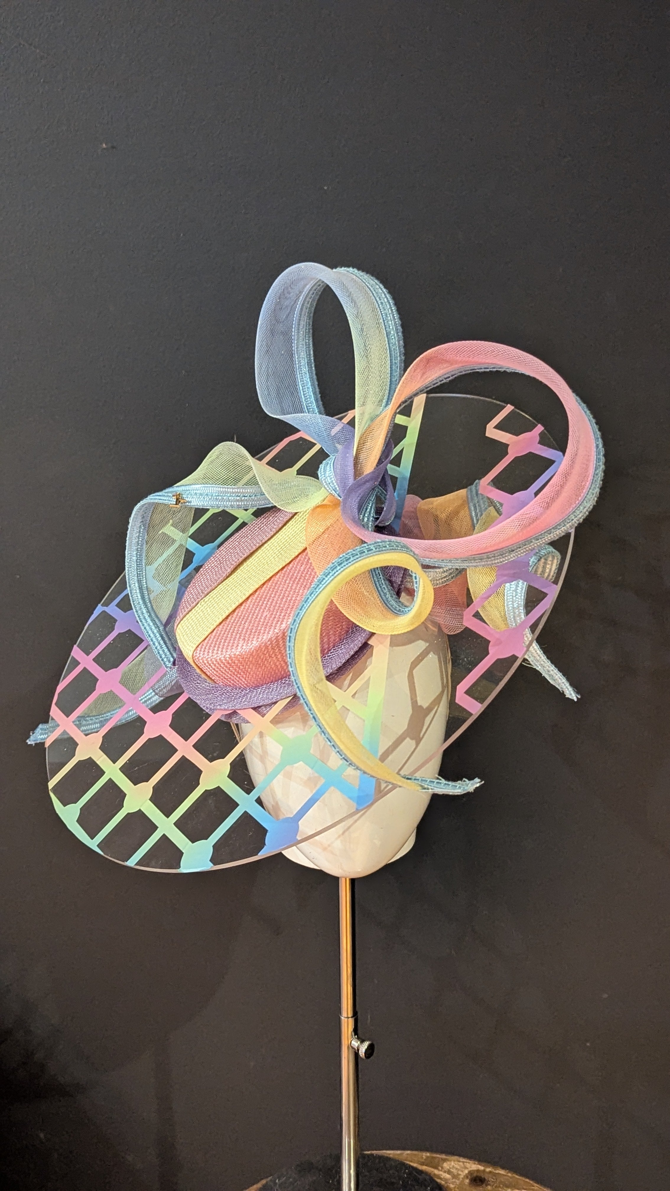 Pastel Sorbet Celebration Acrylic Brim