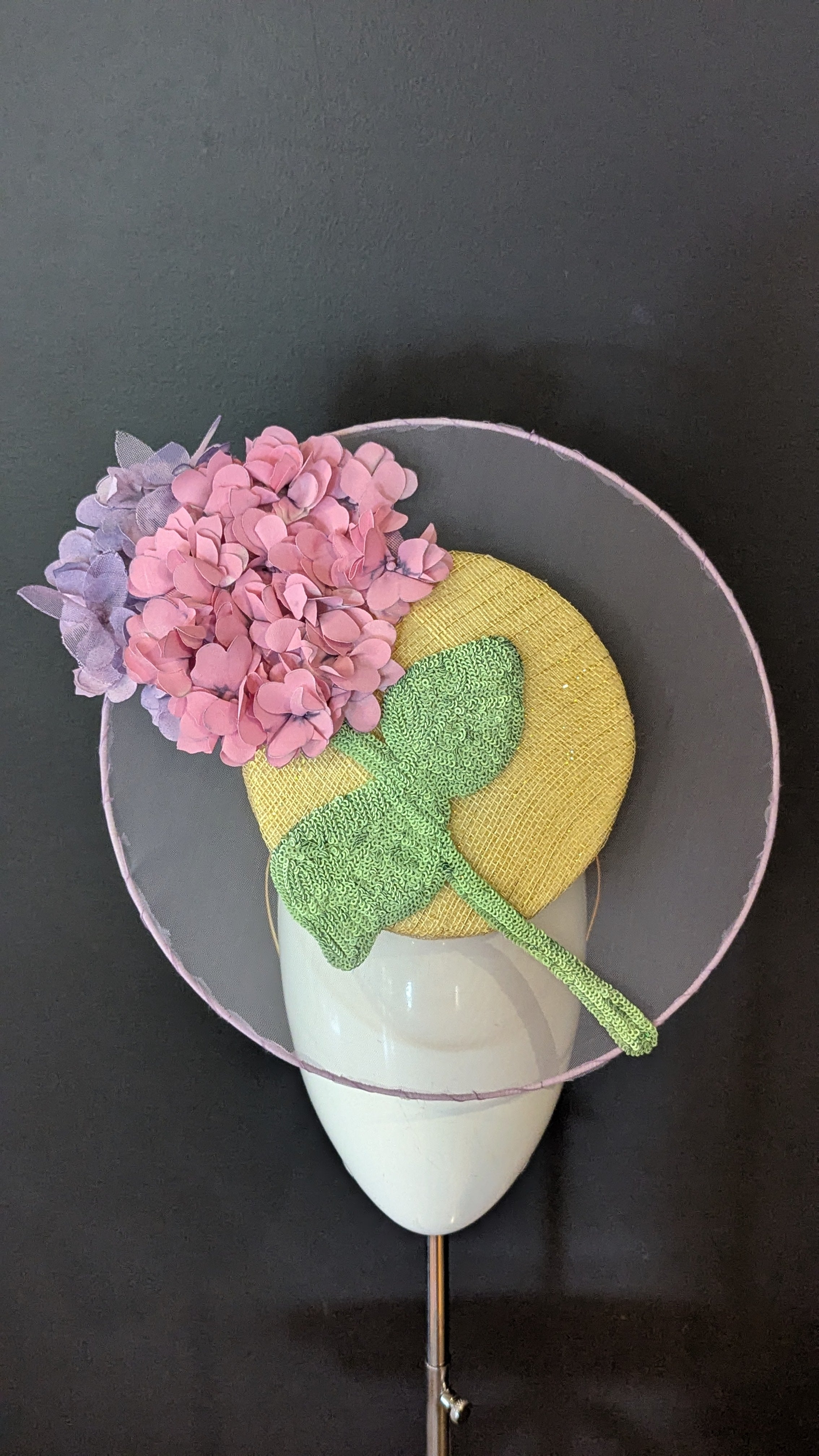 Springtime Hydrangeas Sorbet Percher