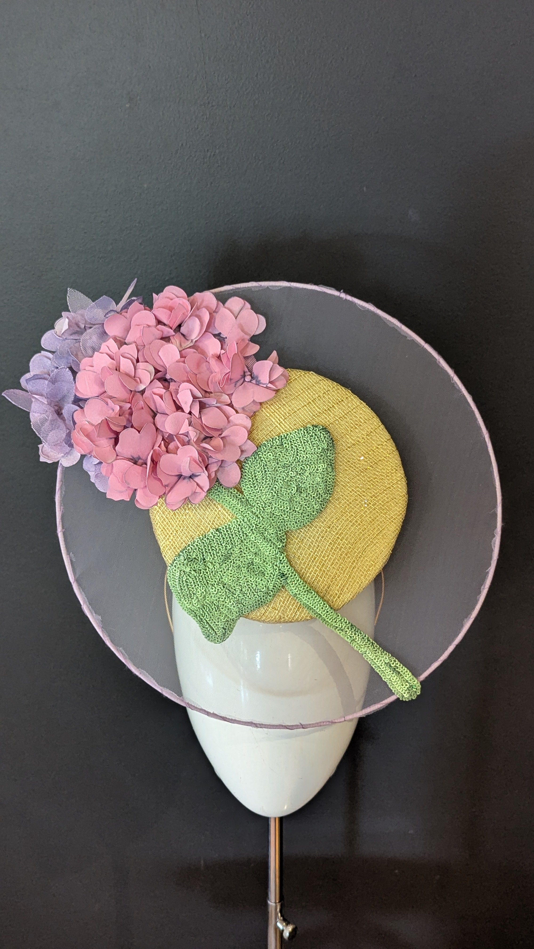 Springtime Hydrangeas Sorbet Percher