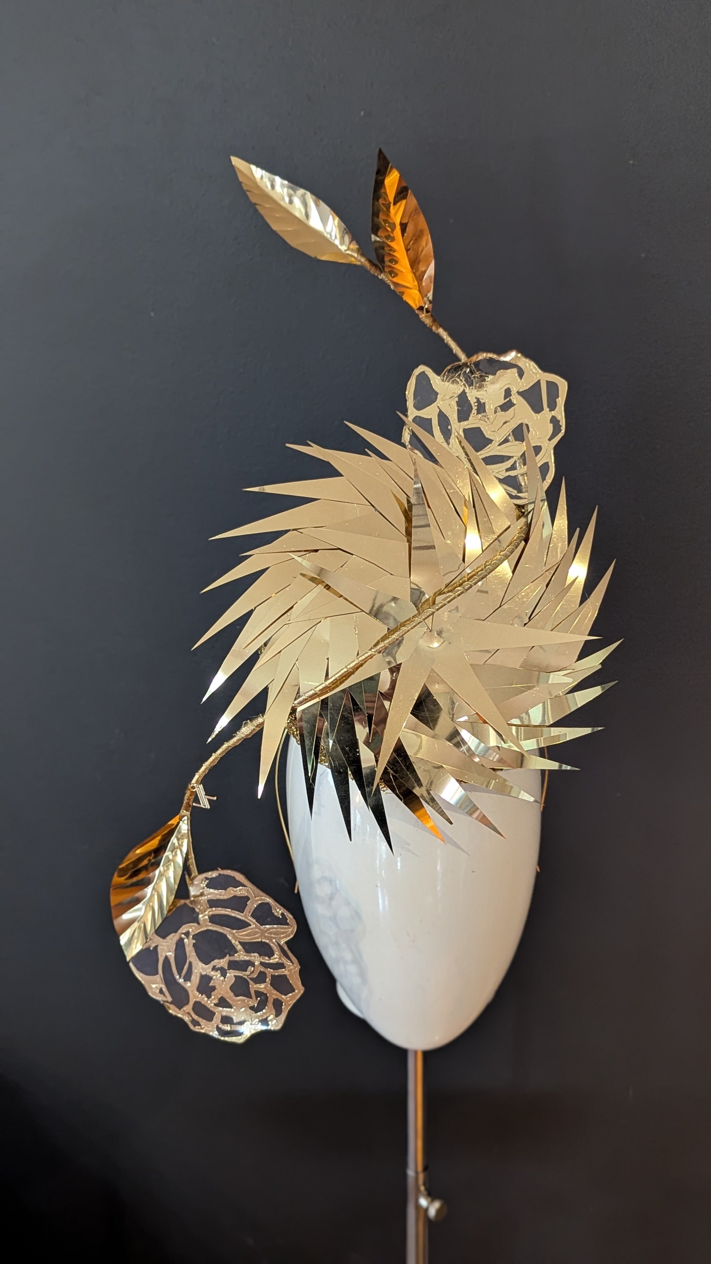 Golden Rose Shimmer Percher