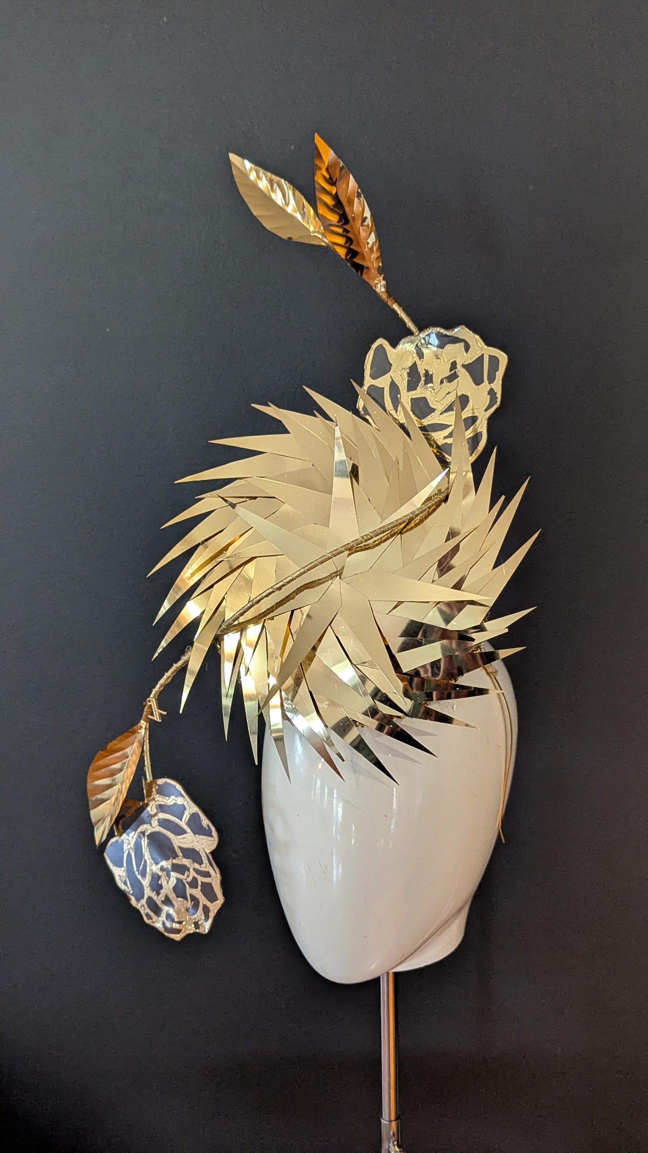 Golden Rose Shimmer Percher