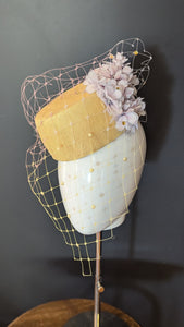 Hydrangea Heaven Sequinned Cocktail Pillbox