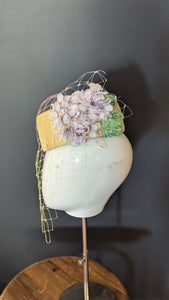 Hydrangea Heaven Sequinned Cocktail Pillbox