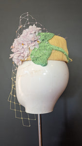 Hydrangea Heaven Sequinned Cocktail Pillbox