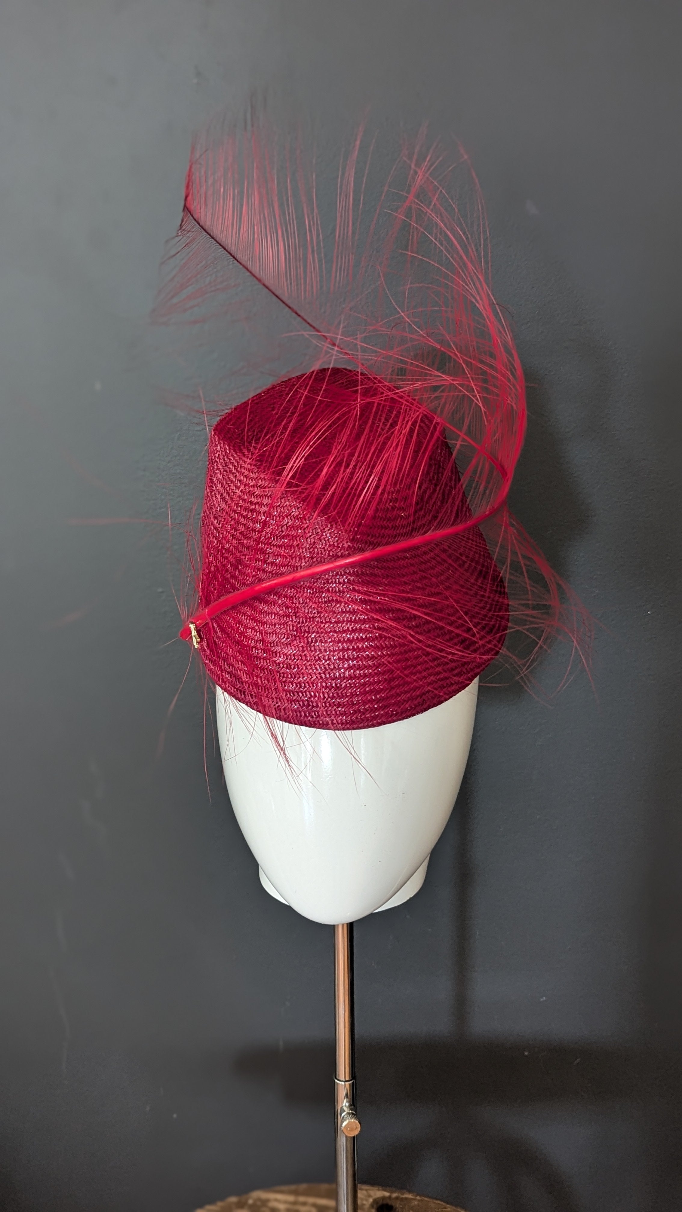 Ruby Red Hearts Aflame Cocktail Piece