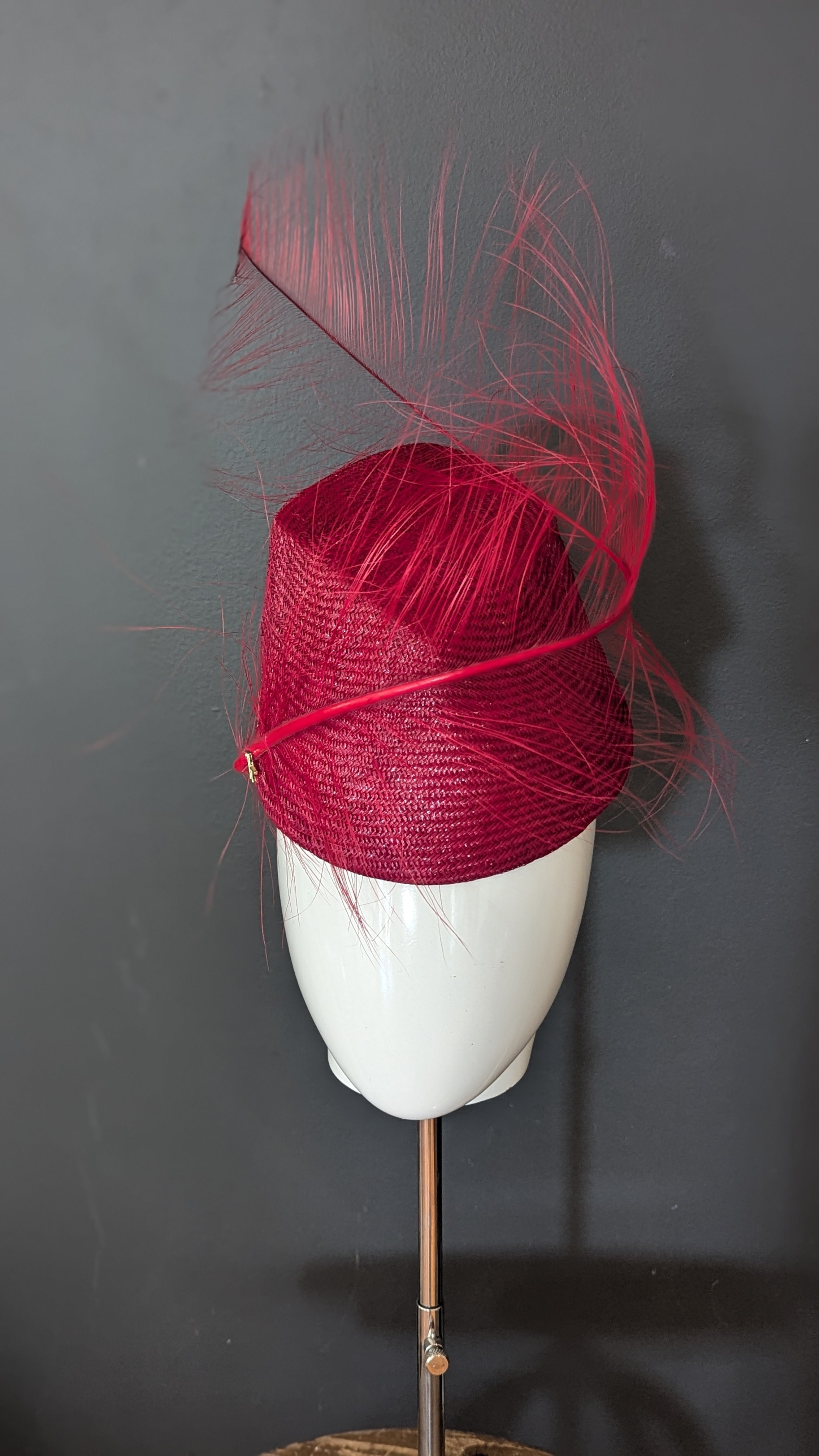 Ruby Red Hearts Aflame Cocktail Piece