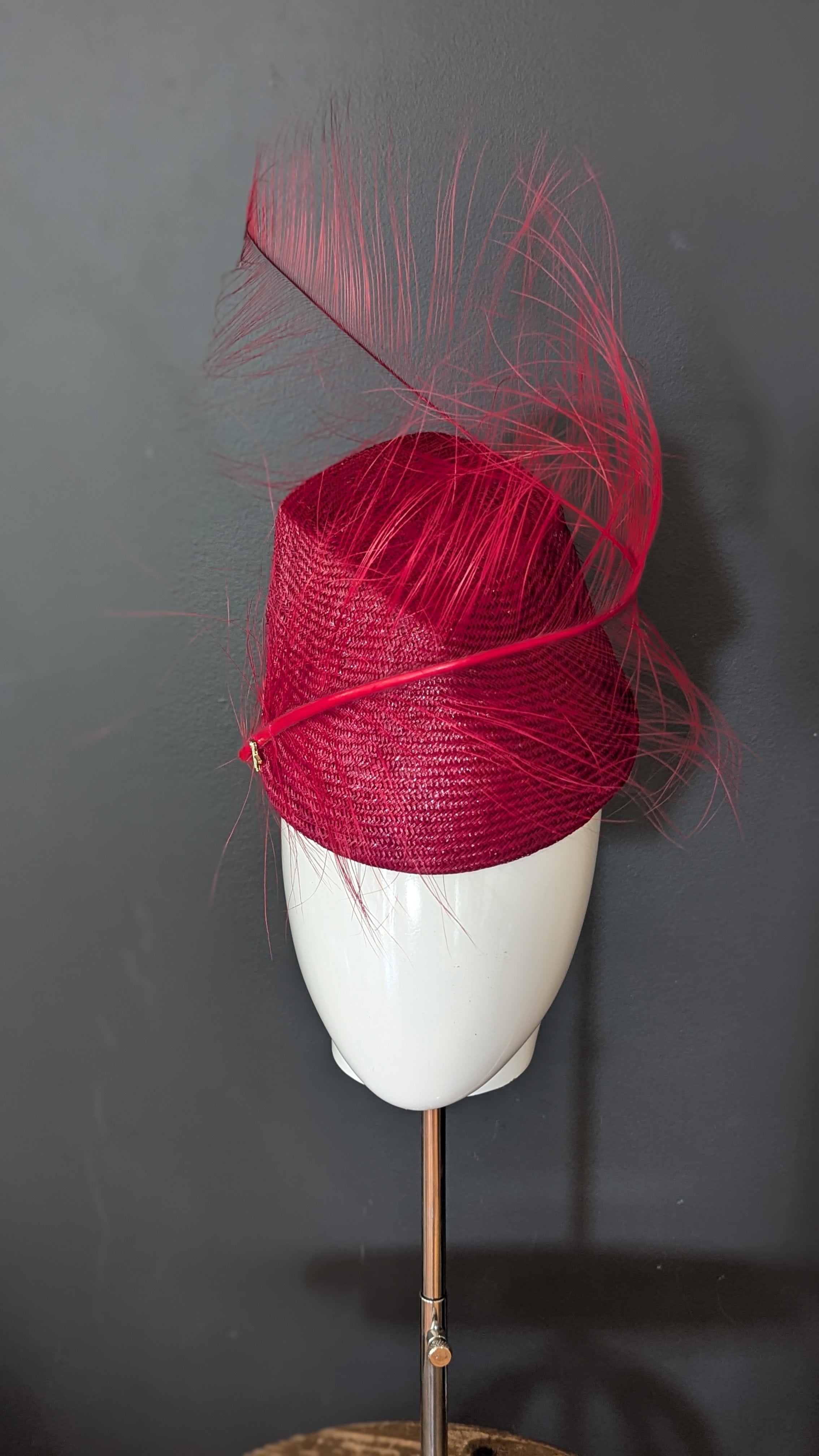 Ruby Red Hearts Aflame Cocktail Piece