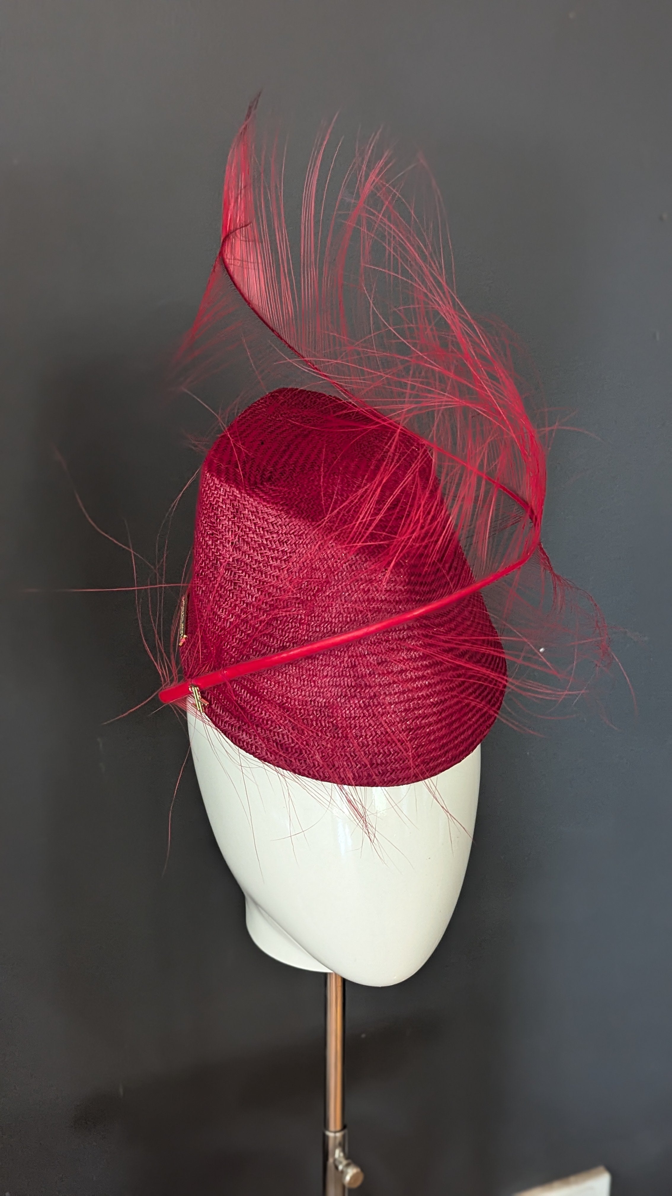 Ruby Red Hearts Aflame Cocktail Piece