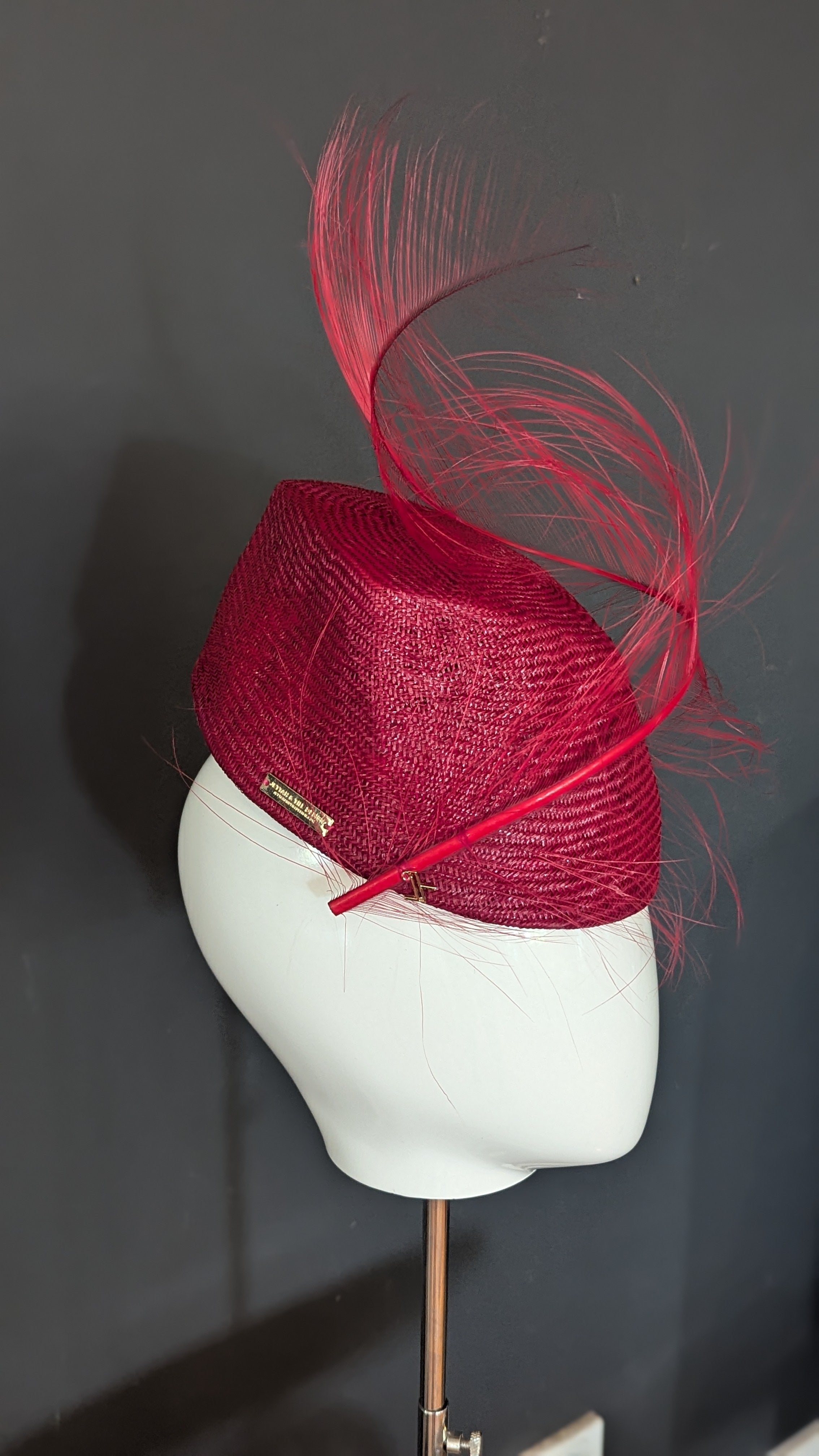 Ruby Red Hearts Aflame Cocktail Piece