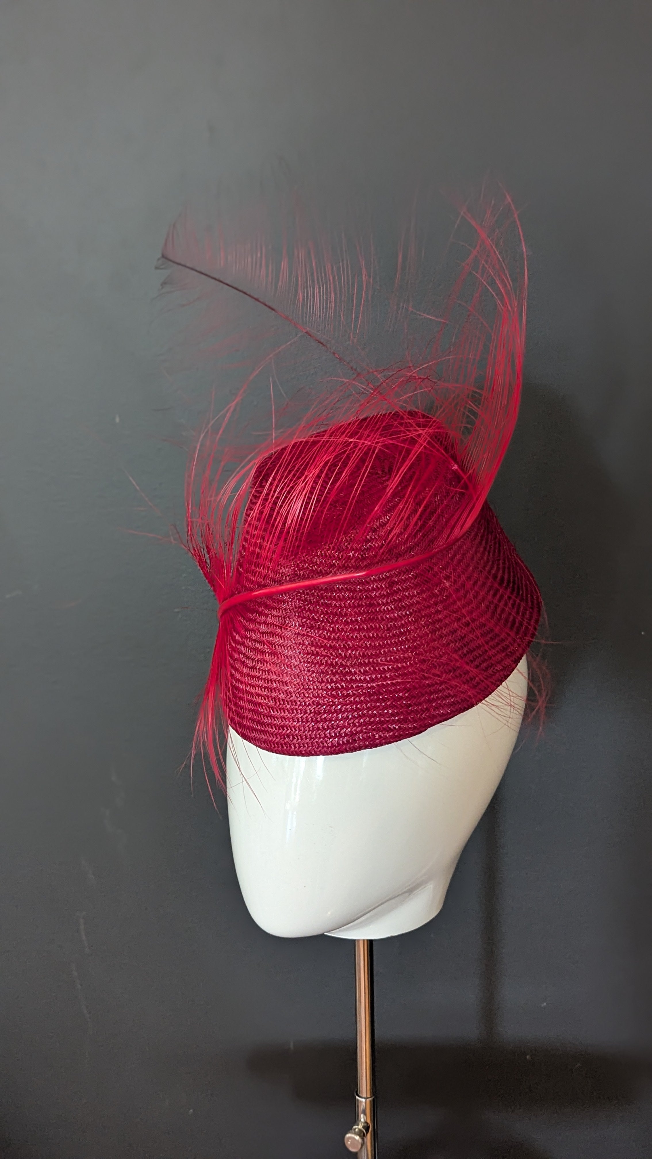 Ruby Red Hearts Aflame Cocktail Piece