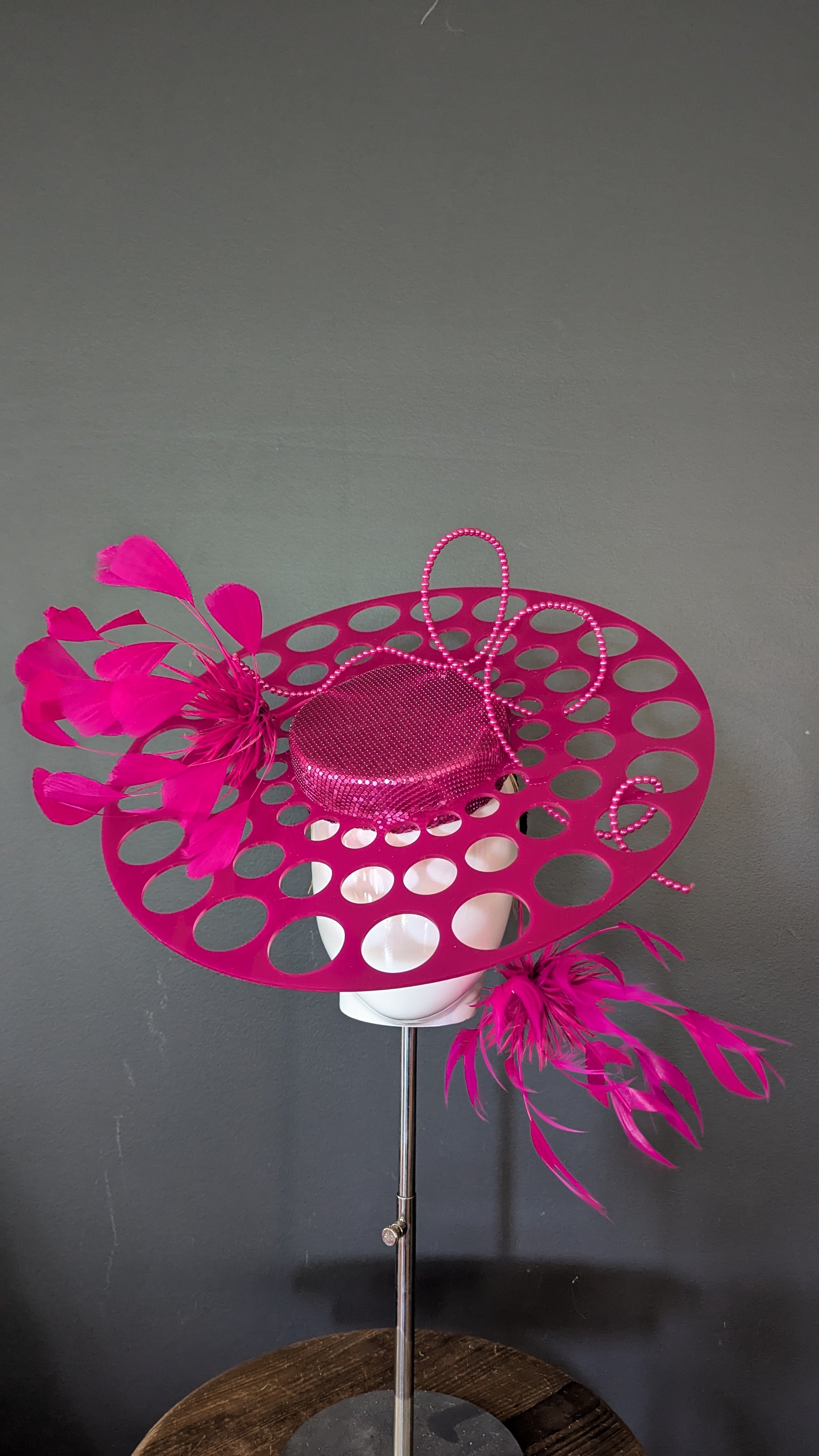 Azzedine Hot Pink Statement