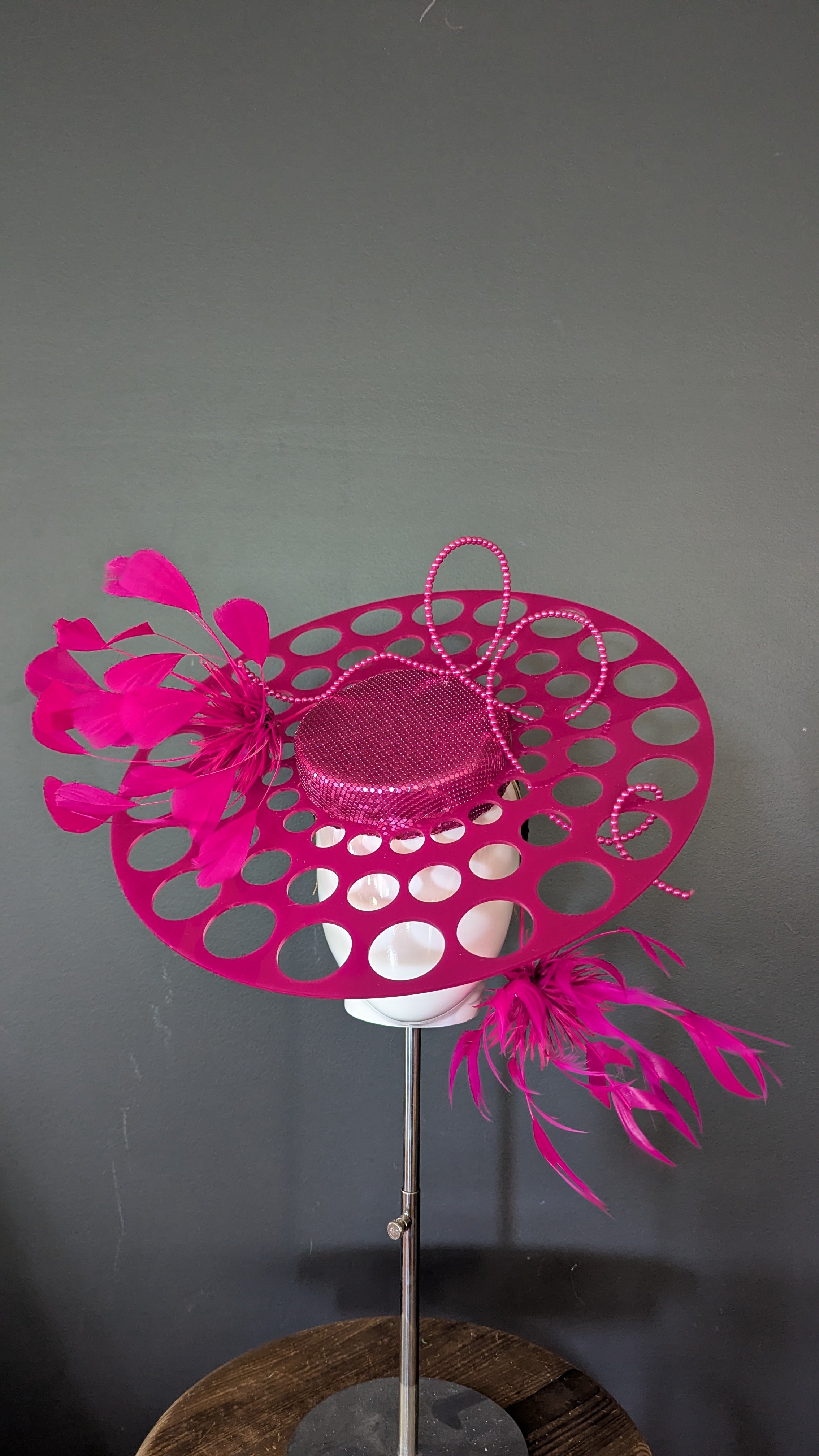 Azzedine Hot Pink Statement