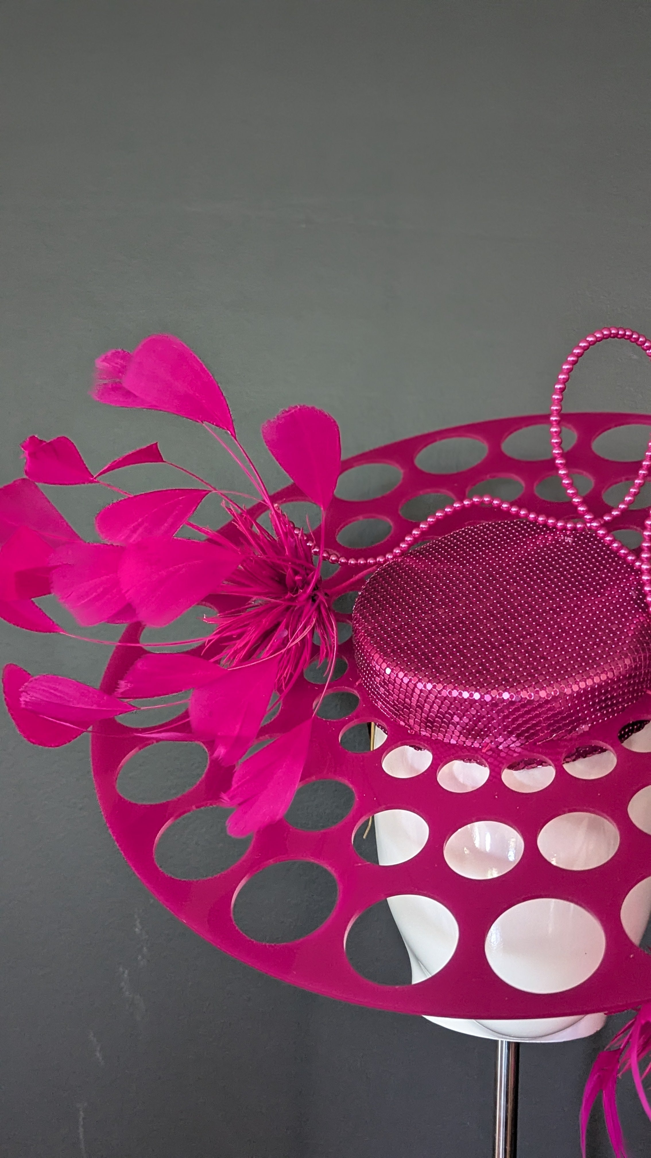 Azzedine Hot Pink Statement