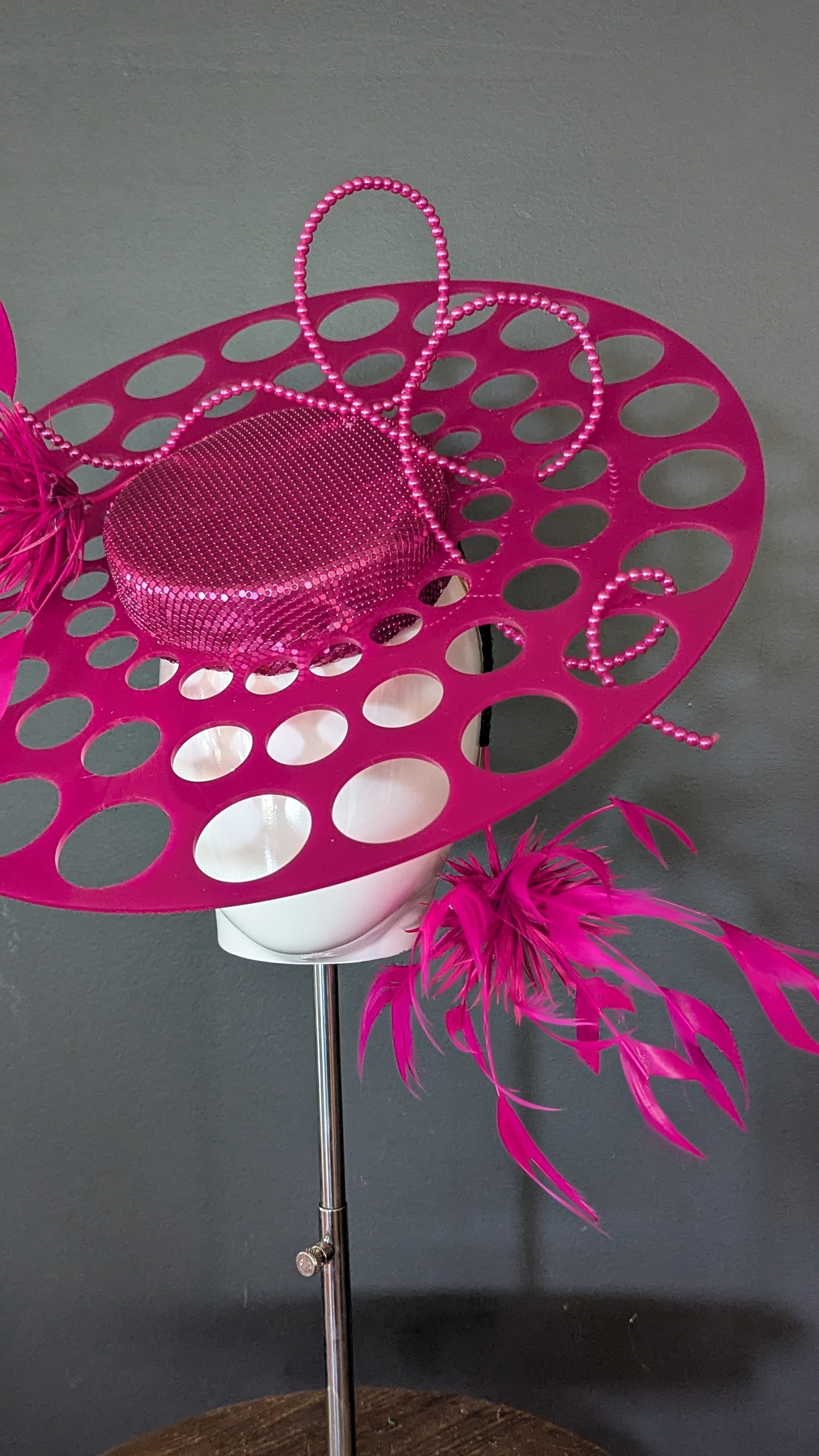 Azzedine Hot Pink Statement