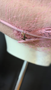 Audrey Pale Pink Vintage Pillbox